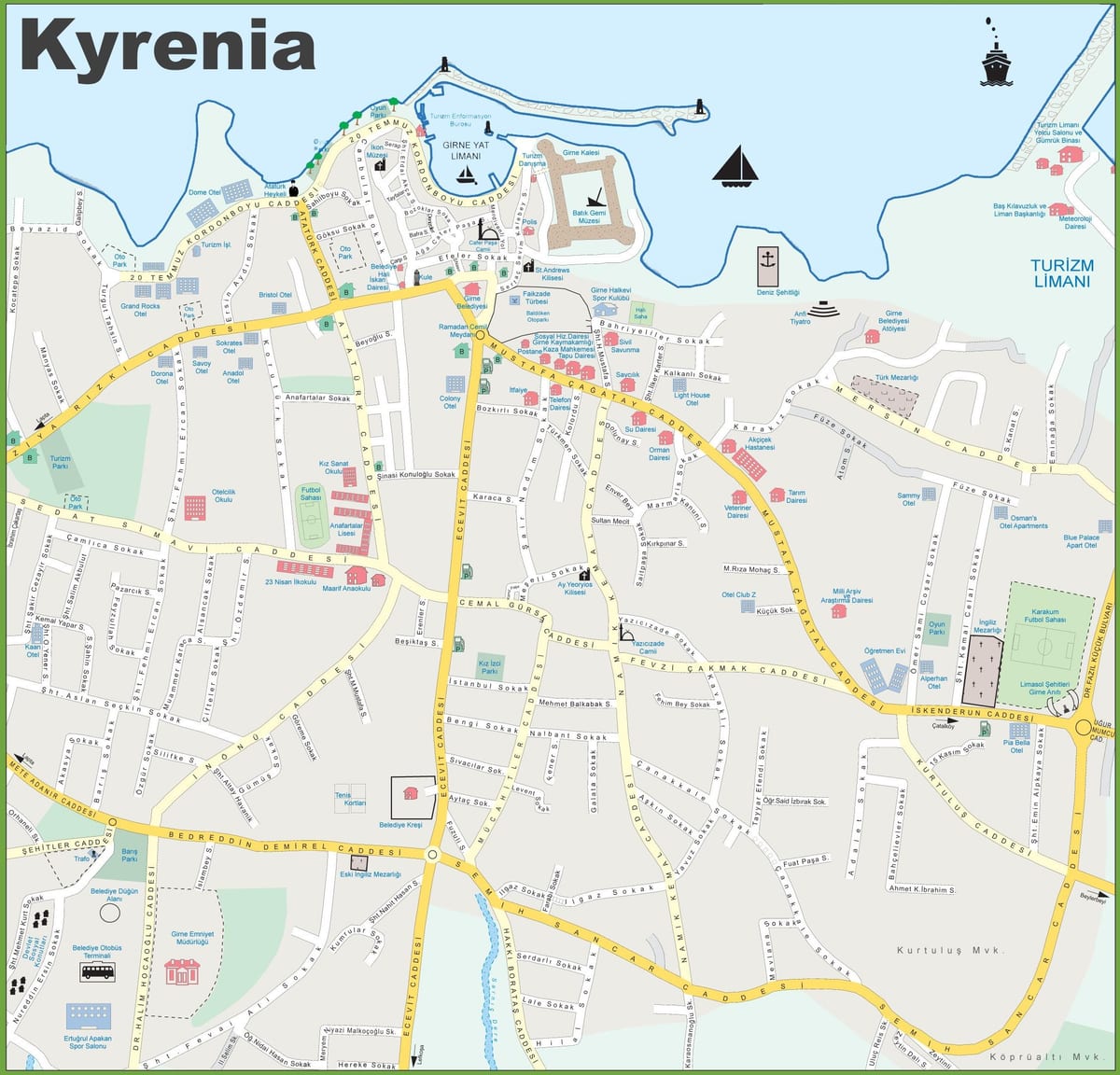 kat jeyografik nan nò lil Chip, kyrenia