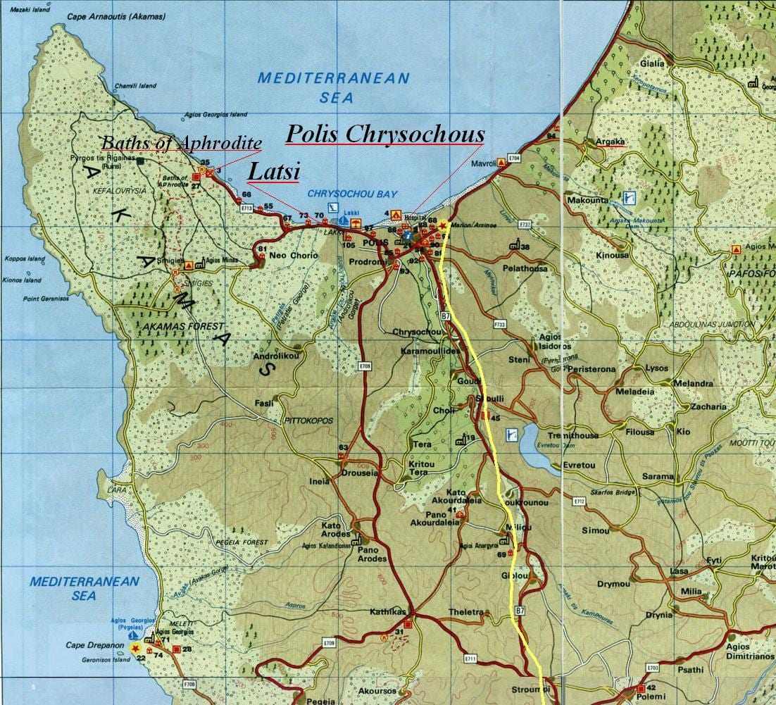 kat jeyografik nan polis zòn nan lil Chip